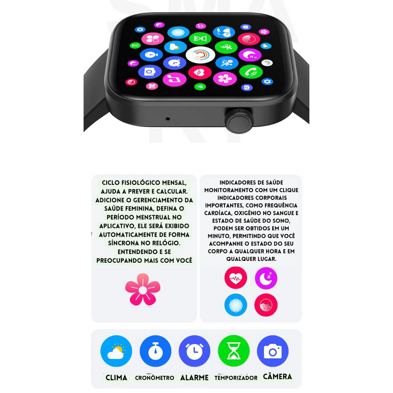 Relógio Smartwatch COLMI P71