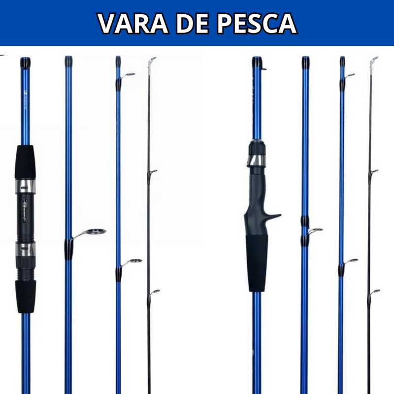 Vara de Pesca de Carbono