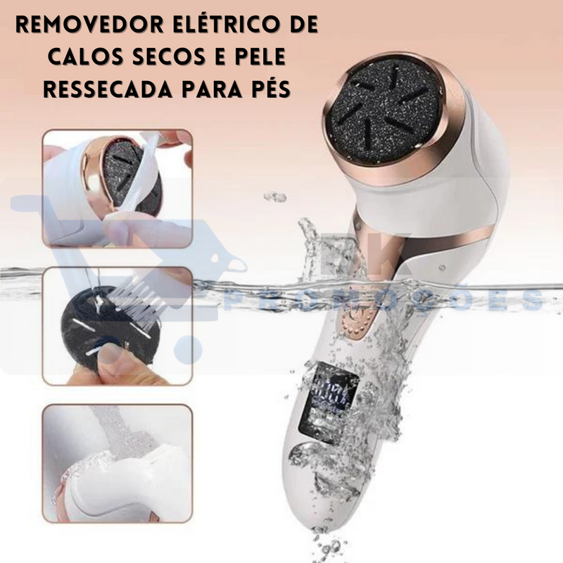 Lixa De Pé Elétrica Recarregável Usb