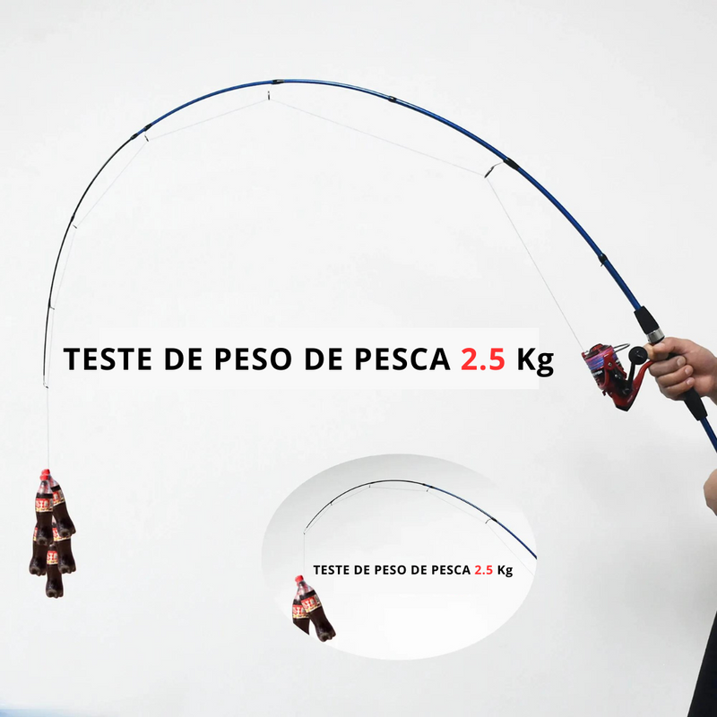 Vara de Pesca de Carbono