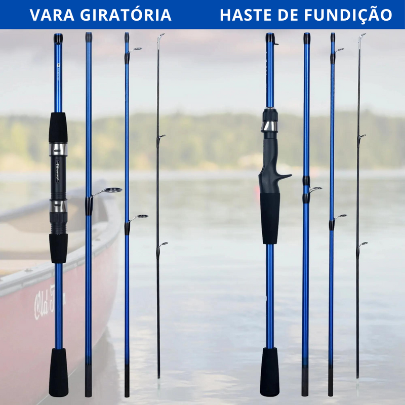 Vara de Pesca de Carbono