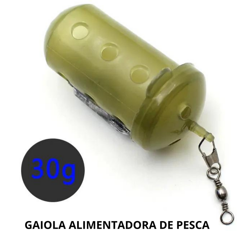 Gaiola Alimentador de Pesca