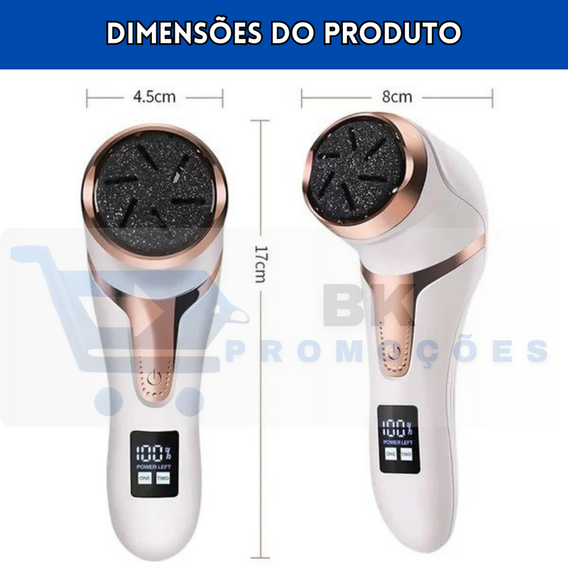 Lixa De Pé Elétrica Recarregável Usb